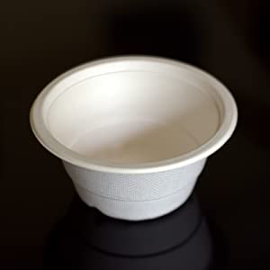 Hygienic Disposable 340 ml Round Bowl - Medium Size (Pack of 500 Bowls)